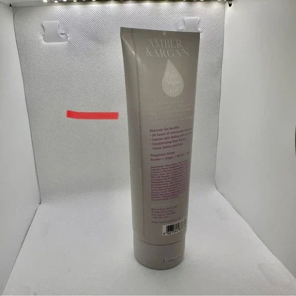 Amber and Argan Body Cream by Bath and Body Works
